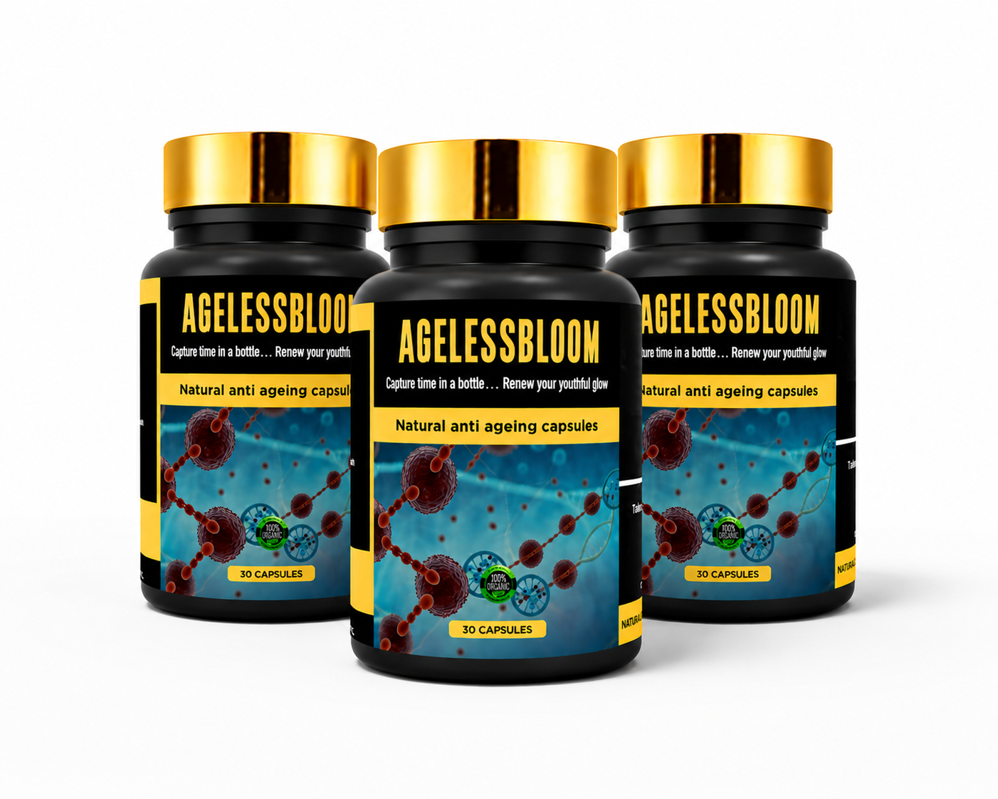 3 AgelessBloom (45 Days Supply)